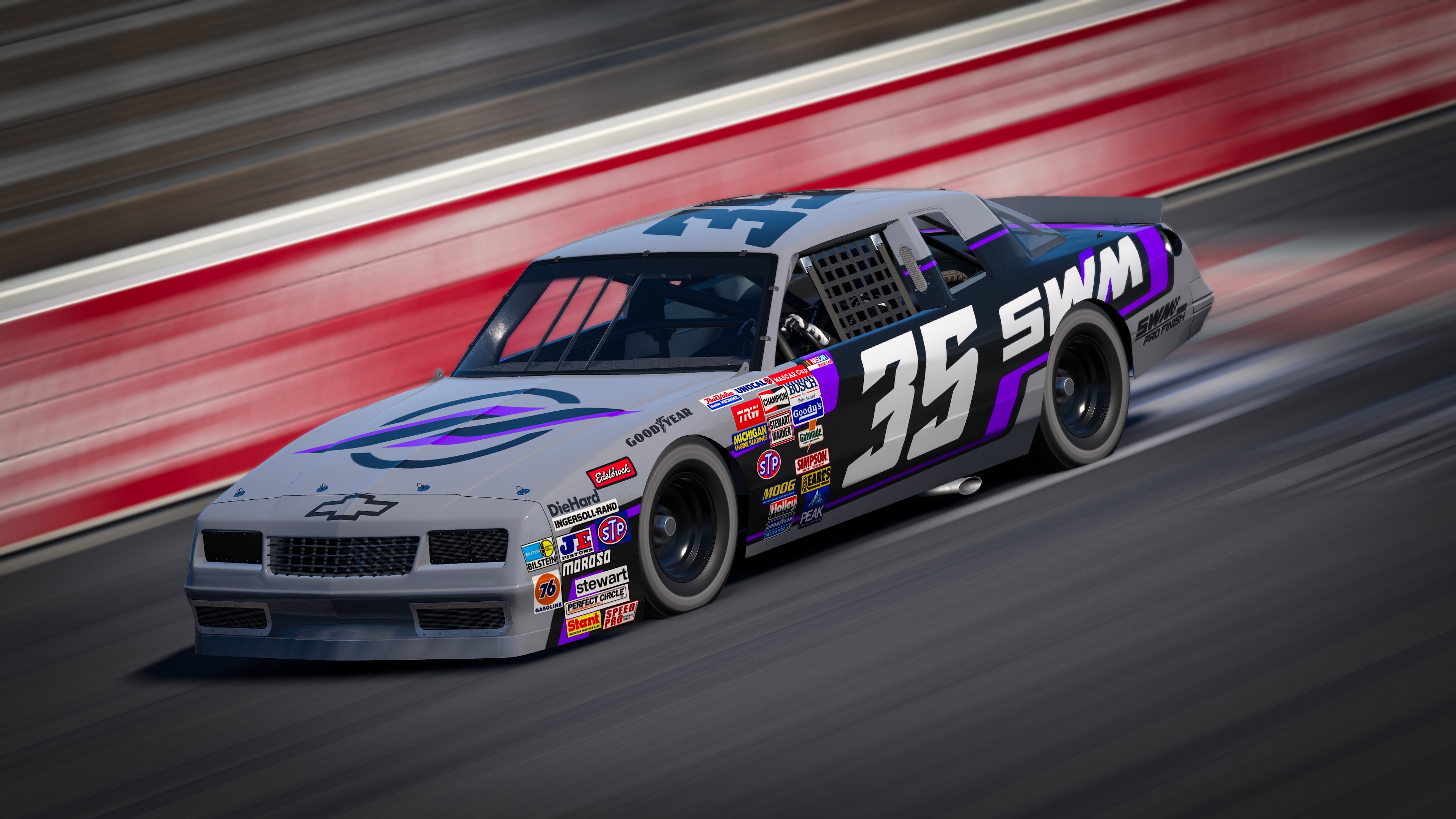 Sim Wrap Market Pro Finish - NASCAR 1987 - 012