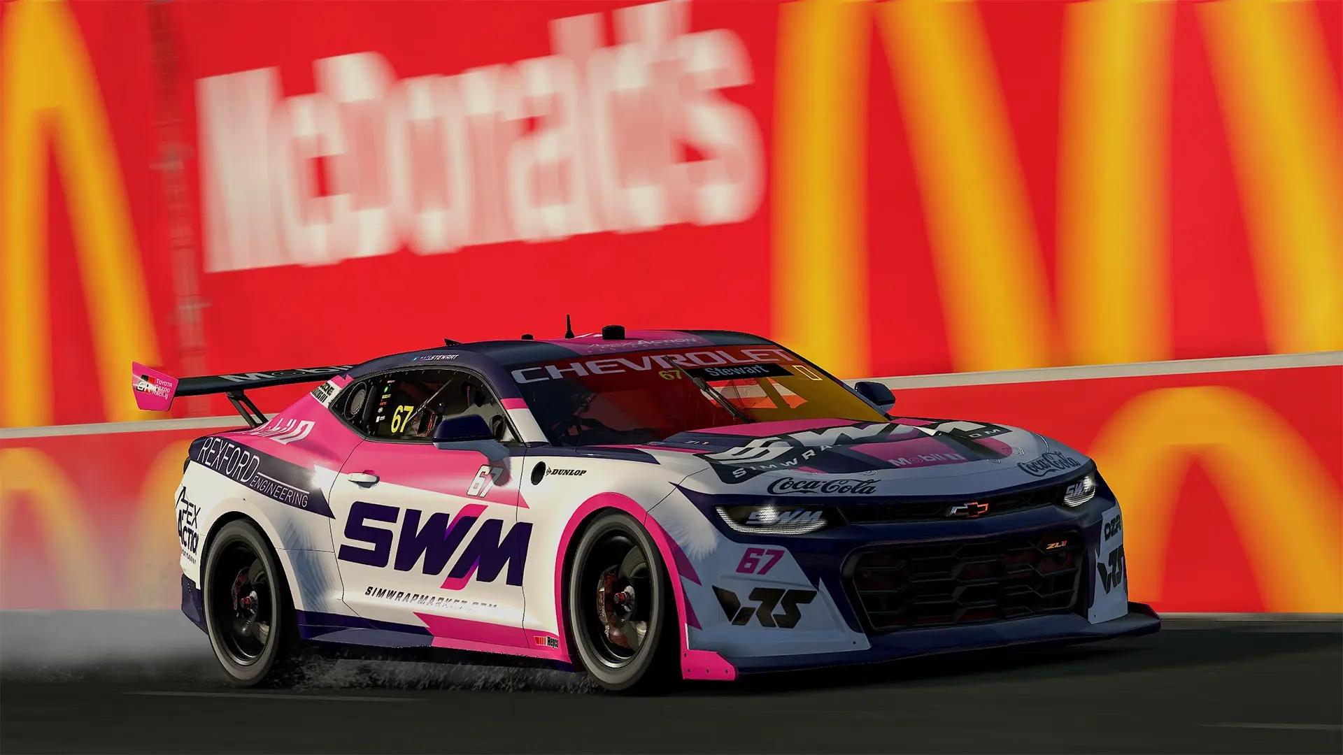 Sim Wrap Market Rexford Engineering - Supercars Gen 3 - 003