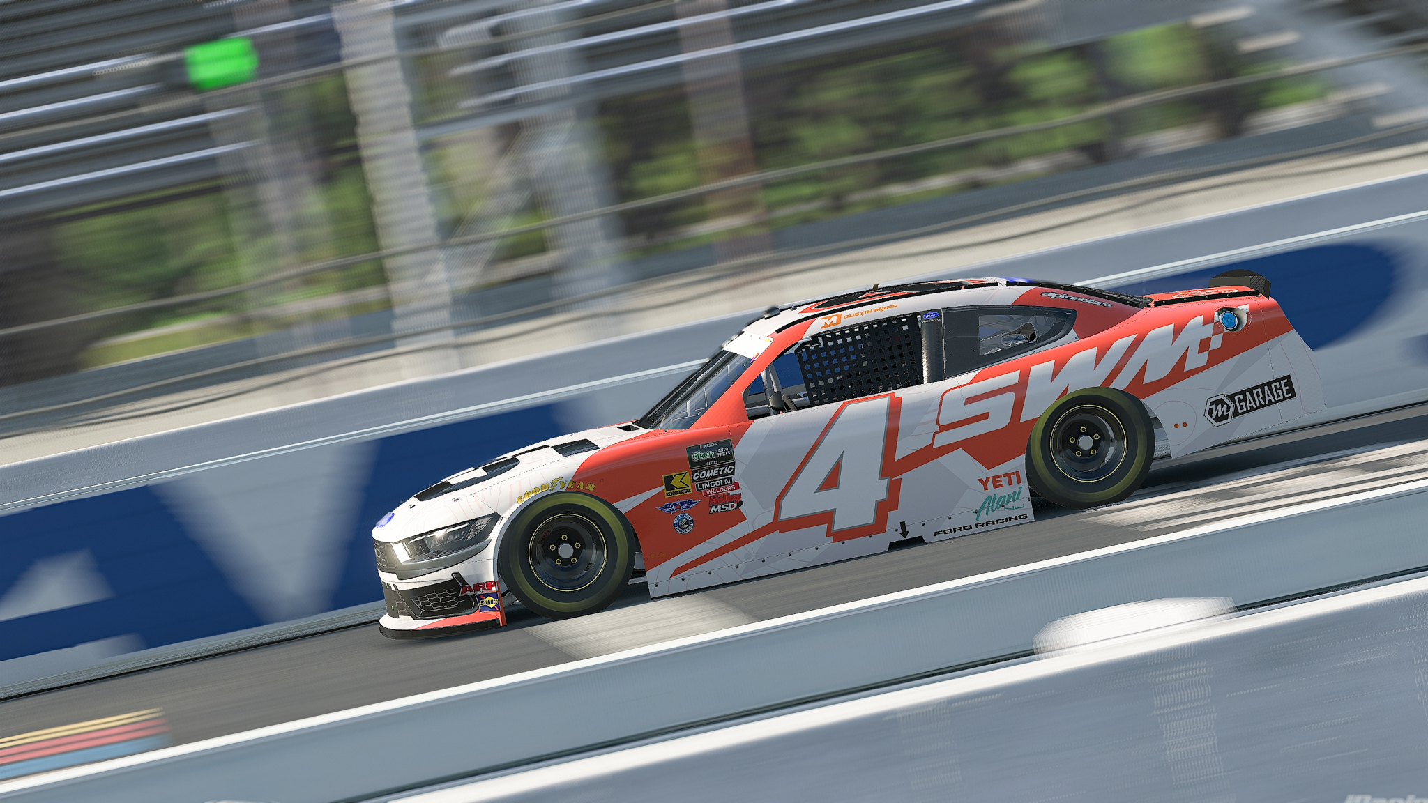 Sim Wrap Market, Simagic - NASCAR Class B - 045