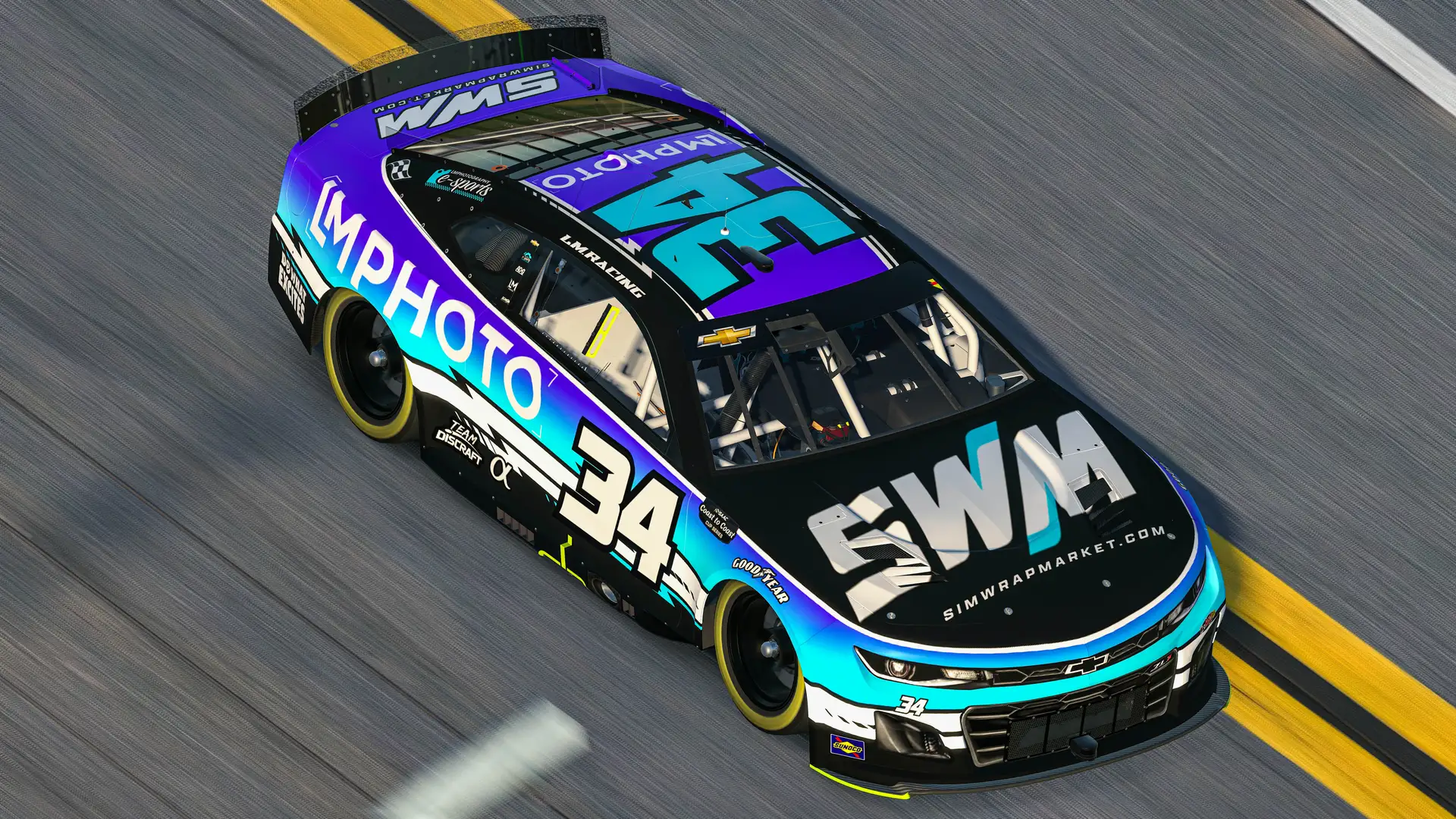 Sim Wrap Market x LMPHOTO - NASCAR Class A - 107