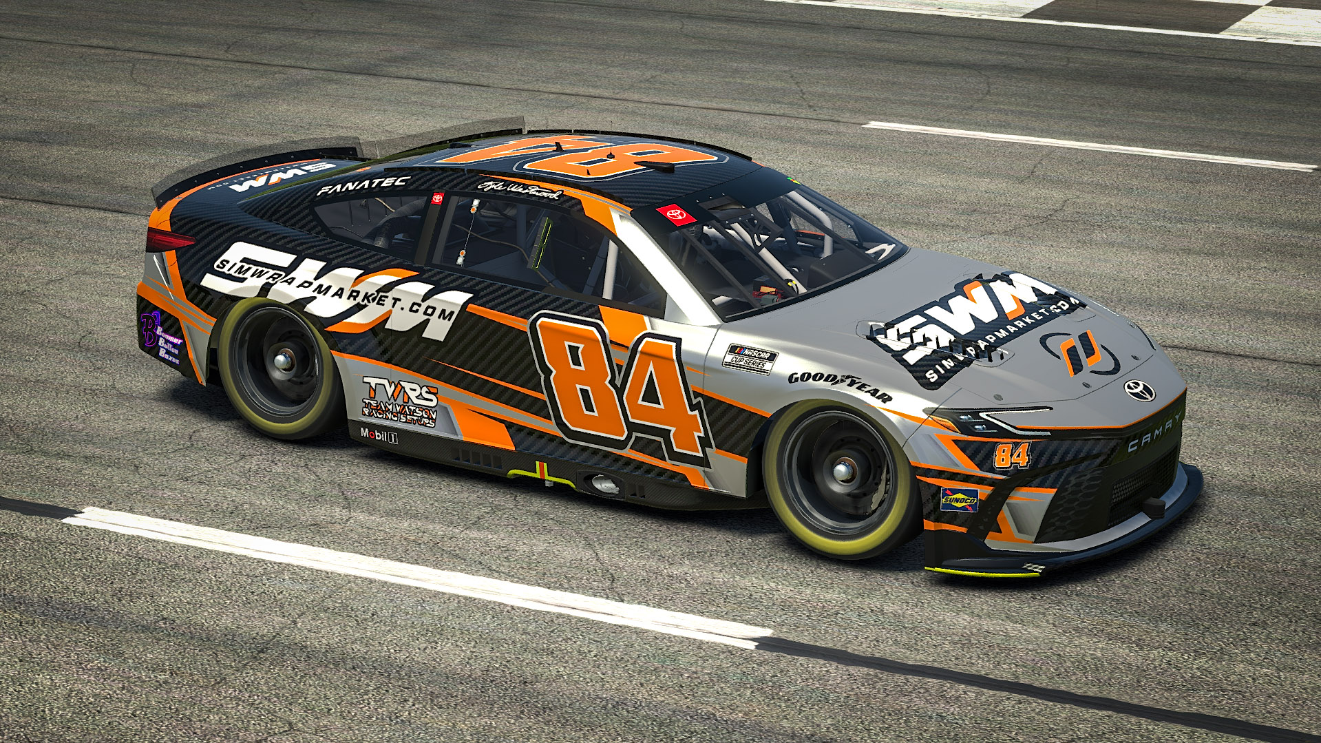 Sim Wrap Market - NASCAR Class A