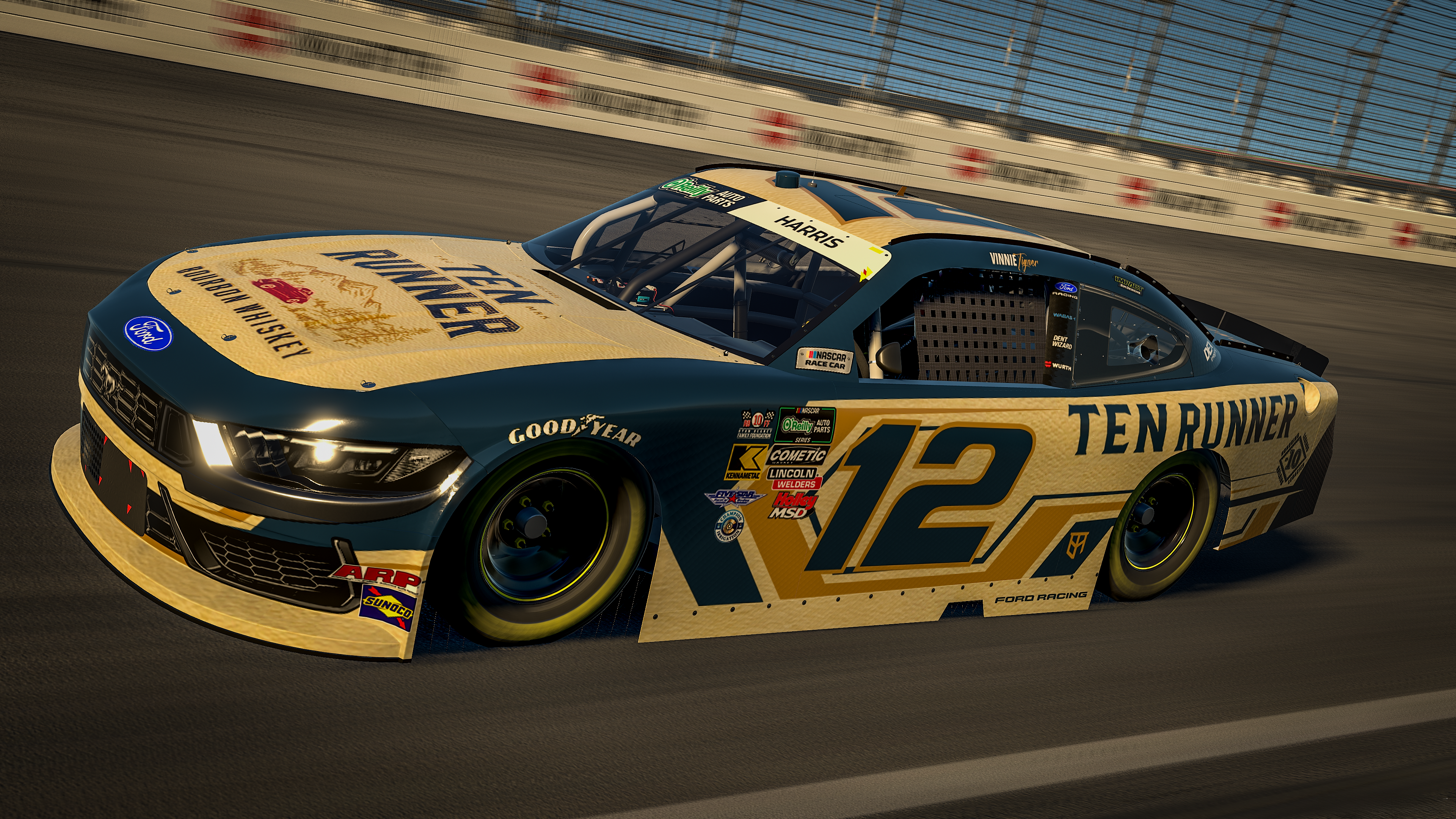 Ten Runner Bourbon Whiskey - NASCAR Class B - 141