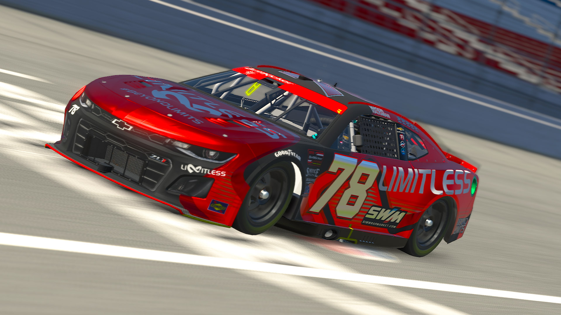 The "Red Demon" Limitless Esports - NASCAR Class A