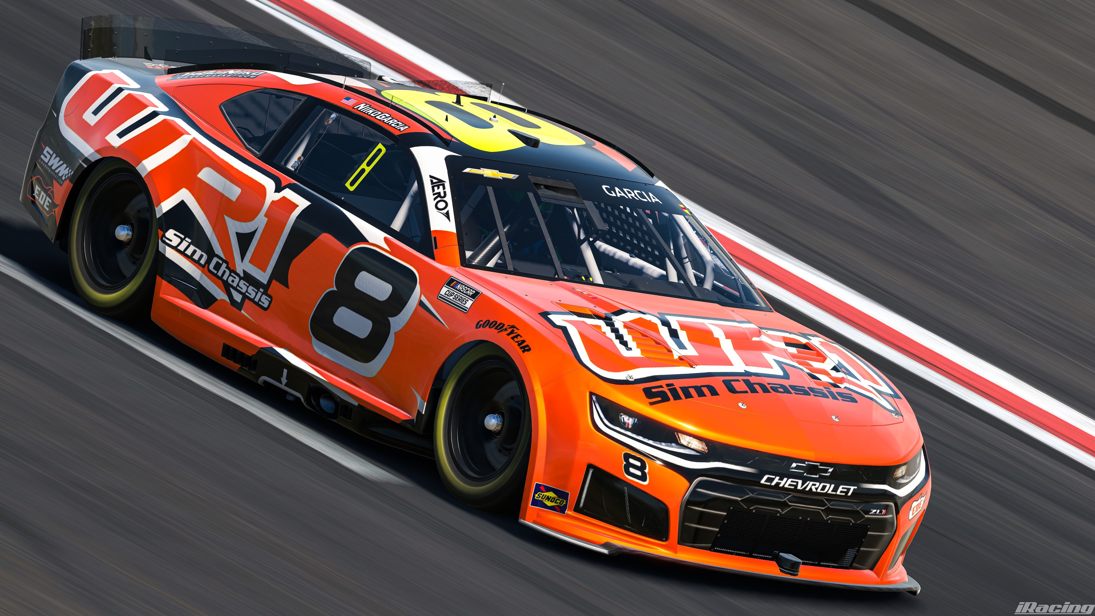 WR1 Sim Chassis - NASCAR Class A - 015