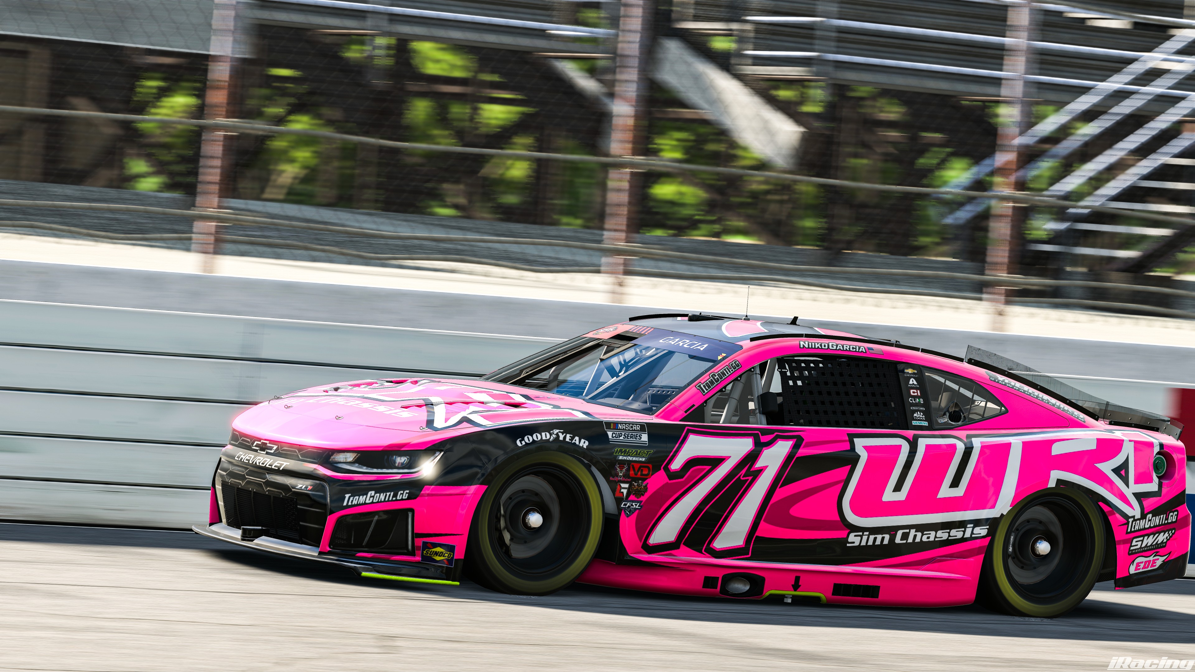 WR1 Sim Chassis - NASCAR Class A - 201