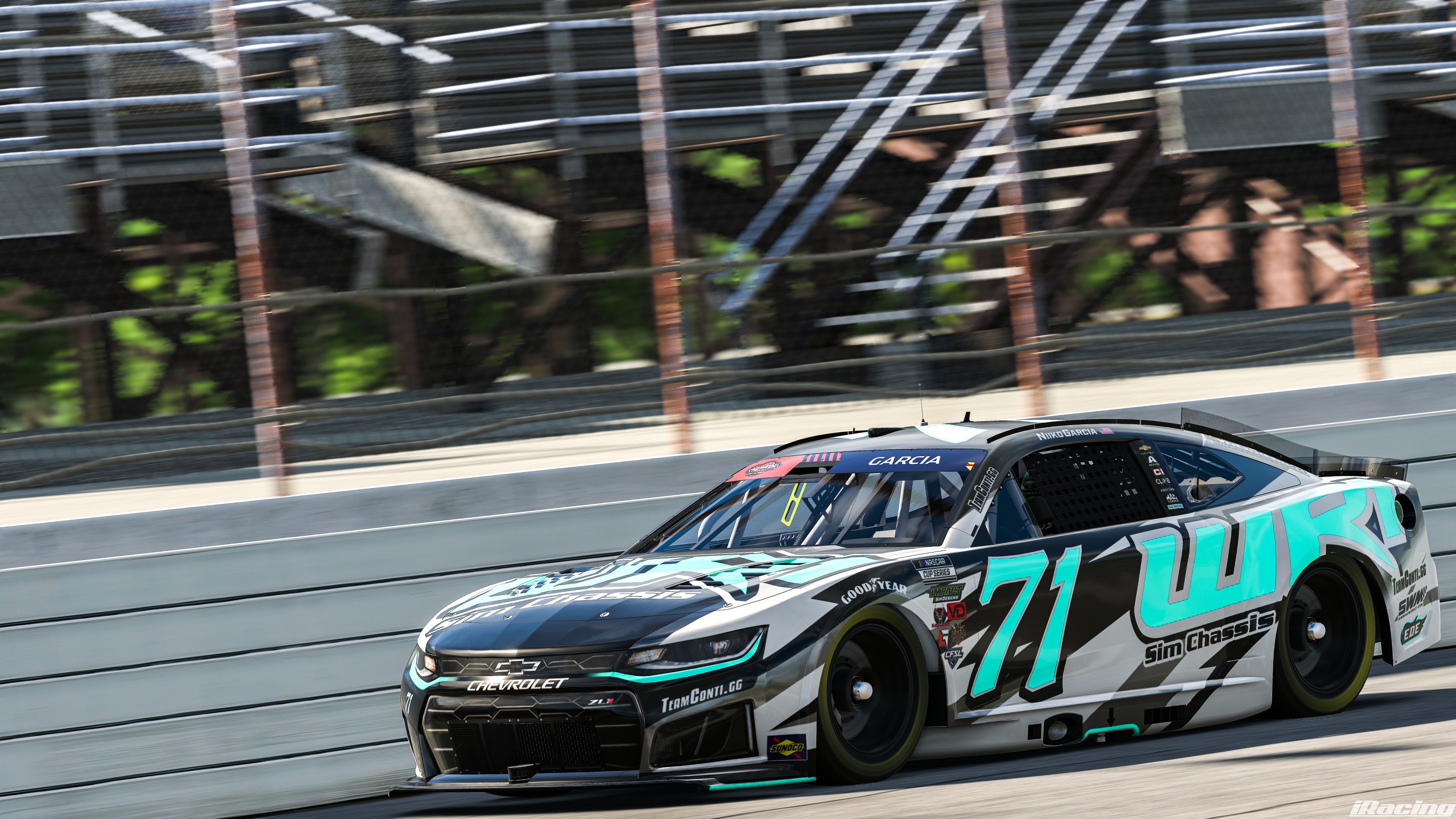 WR1 Sim Chassis - NASCAR Class A - 213
